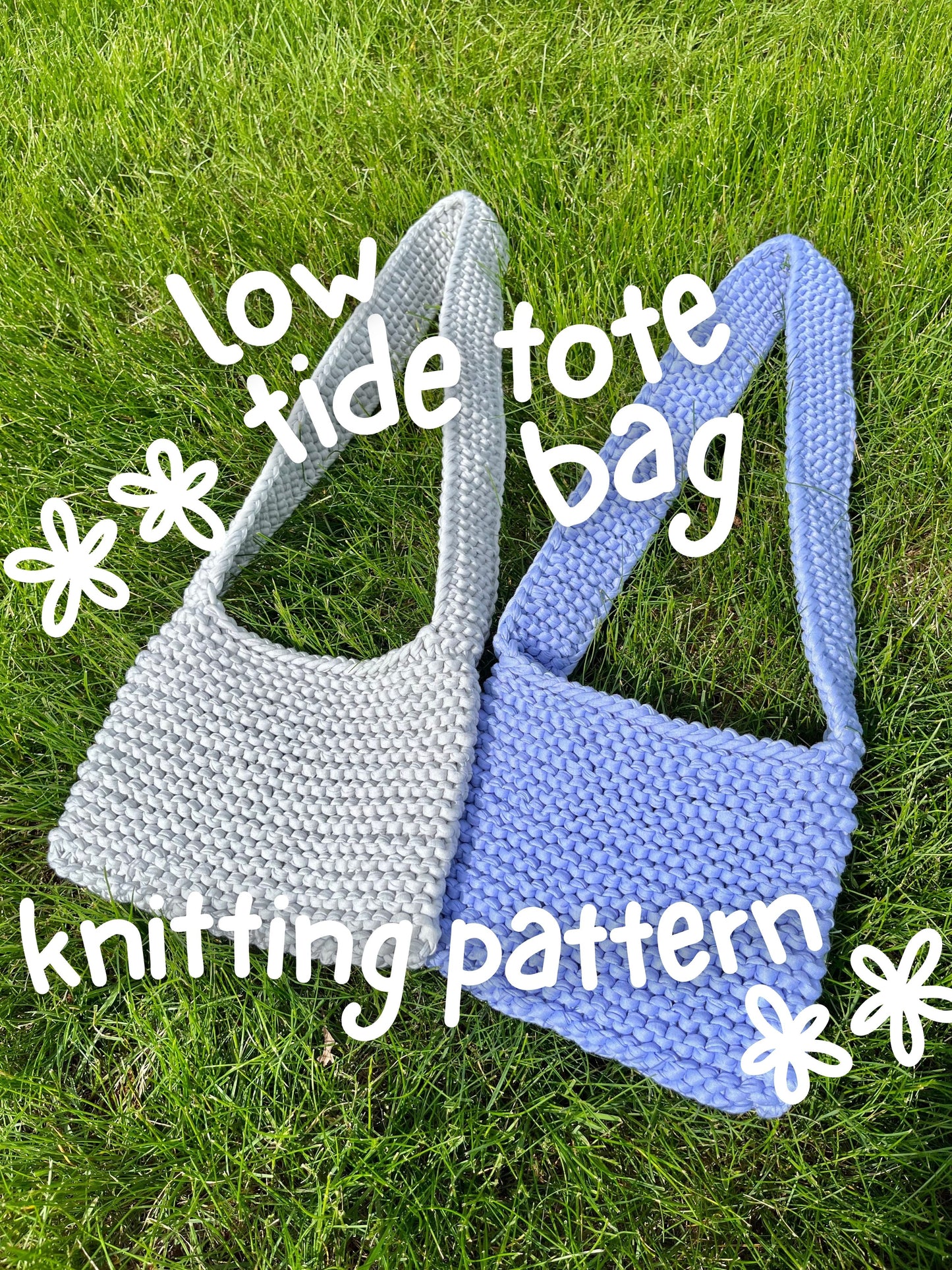 Low Tide Tote Bag Knitting Pattern – Knit by JC
